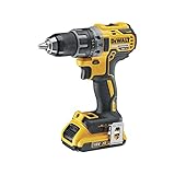 DeWalt Akku-Bohrschrauber / Akkuschrauber (18V, 2.0 Ah, bürstenlos, mit...