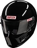 Simpson Racing Equipment 4200032 Bandit Helmet Large Black SA10