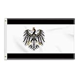Große 90×150 CM Preußen Flagge,großes 150D Preussen Freundschafts banner,...