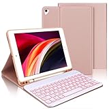 IVEOPPE iPad 6.Generation Hülle mit Tastatur, iPad Hülle mit Tastatur für...