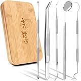 NEU: Greenable ® Zahnpflege-Set [5er Set] aus Edelstahl – Premium...