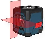 Laser Wasserwaage, RockSeed Kreuzlinienlaser mit Selbstnivellierung, Vertikale...
