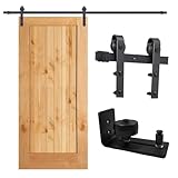 Monucep 183cm/6ft Schiebetürbeschlag Schiebetürsystem Komplett-Set für...