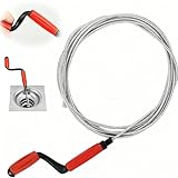 Rohrreinigungsspirale Universal 5m Abflussreiniger Spirale Abfluss Rohrreinigung...