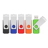KEXIN USB Stick 3.0 64GB Speicherstick 5 Stück USB-Stick Mehrfarbig 5 Set