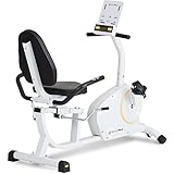 SportPlus Liegeheimtrainer für zuhause mit App-kompatibilität, 24 Stufen & 6...