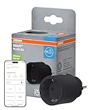 OSRAM SMART+ Matter Plug EU Steckdose, 2300W, 10A, IP20, schwarz, Alexa, Google...