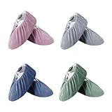 FENGCHUANG 4 Stück Schuhüberzieher, Rutschfeste Sohle Überzieher Schuhe,...