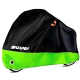 ZUAPEV Fahrradabdeckung Wasserdicht, Fahrradgarage Wetterfest Plane für Aussen,...