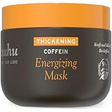 ahuhu THICKENING Coffein Energizing Mask (150 ml) – Haarmaske mit Bio-Koffein...