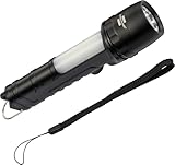 Brennenstuhl LuxPremium LED Taschenlampe THL 300 / COB Handlampe mit Seitenlicht...