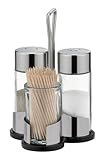 Tescoma Salz-Pfeffer-Zahnstocher Set, Menage Set Profi