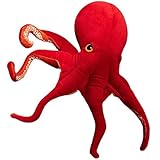 Uixxducc Kuscheltier Oktopus Plüschtier Plüsch Stofftier Krake,Weich Bequem...