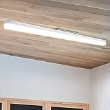 CBJKTX LED Deckenleuchte Deckenlampe Tageslicht - 90CM Tageslichtlampe Weiß...