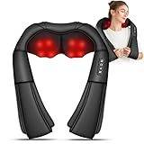 Brelley Massagegerät Nackenmassagegerät mit Wärme 3D Massage,...