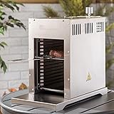 Fire Mountain Gas Steak Grill - Outdoor Grill, Edelstahl Design, Tragbarer...