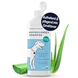 Hundepflege24 Hundeshampoo weißes Fell - Aufhellend & Pflegend - Anti-Gelbstich...