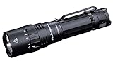 FENIX PD40R v3.0 wiederaufladbare Taschenlampe mit großer Reichweite, Schwarz