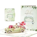 GROVBLE Hochzeitskarte Pop Up,Pop Up Karte Hochzeit,Karte Hochzeit Pop Up,pop up...