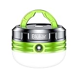 Blukar Campinglampe, LED Camping Laterne Mini Tragbare Handlampe, 3 Helligkeiten...