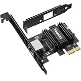2.5G PCIe Netzwerkkarte, YuanLey 2,5-Gigabit PCI Express Ethernet-Adapter mit...