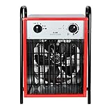 UISEBRT Heizlüfter Elektroheizung 9KW 400V - Bauheizer Elektroheizer...