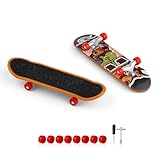 0XBIT Fingerskateboard, 2 Stück Finger Skateboard mit Mattierter Oberfläche,...