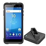 Tera Android Barcode Scanner mit Ladestation 5.5' Tragbarer Handheld Mobile...