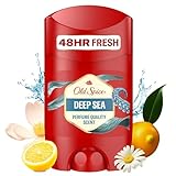 Old Spice Deep Sea Deo Stick für Männer (50 ml), Herren, 48 h Frische, 0 %...