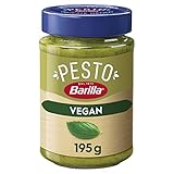 Barilla Pesto Basilico Vegan 1x195g | Glutenfreie Italienische Pasta-Sauce mit...