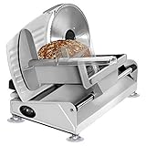 Wurstschneidemaschine Elektrisch Edelstahl Allesschneider Brotschneidemaschine...
