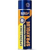 Sprühkleber für Dachhimmel, Filz, Leder & Schaumstoff - 500ml Klebespray mit...