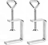 C Klemme 2 Stück C-Klemme Edelstahl C Zwingen Schraubklemme Trägerklemme...