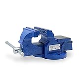 CCLIFE Feststehend Schraubstock Gusseisen 100/125/150 mm für Werkbank...