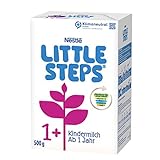 Nestlé LITTLE STEPS Kindermilch 1+, ab dem 12. Monat, 1er Pack (1 x 500g)