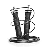 BODYMATE Universal Springseil mit Anti-Rutsch-Griffen inklusive zwei...
