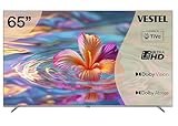 Vestel Fernseher 65 Zoll Smart TV Powered by TiVo, 4K UHD Fernseher mit Dolby...