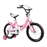 HUSPOO Kinderfahrrad - 16 Zoll Fahrrad für Jungen und Mädchen, Anfänger...