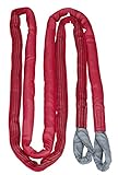 Kerbl Abschleppschlinge (L x B 6 m x 4 cm, Bruchlast 35000 kg, Farbe Rot, zum...