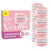 Gillette Venus Comfortglide Spa Breeze Rasierklingen Damen, 8 Ersatzklingen für...