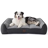 BEDSURE waschbares Hundebett Grosse Hunde - 106x76cm extra Dicke unterstützende...
