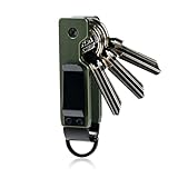 XHNKEG Schlüssel Organizer, Schlüsselorganizer Kompakter Key Organizer mit...