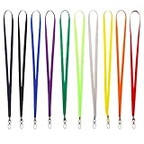 Popuppe 10 Stücke Schlüsselbänder Umhängebänder Nylon Lanyards Schönes...