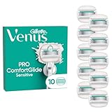 Gillette Venus Pro ComfortGlide Sensitive Damen Rasierklingen, 10 ORIGINAL...