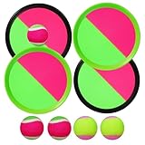 Klettballspiel, Wurfspiel Kinder Outdoor, 8 Stück Outdoor Spiele für Kinder...