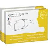 2x Patris Health® Leberfunktionstest, Selbsttest, erkennt ALT- und AST-Enzyme...