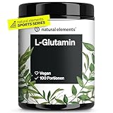 L-Glutamin Pulver – 500g – reines L-Glutamin – geschmacksneutral –...