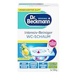 Dr. Beckmann Intensiv-Reiniger Wc-Schaum, Selbstaktivierender Schaum 3x 100 g (...