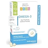 Omega-3 Kapseln für Kinder – Vergleichssieger 2025 – 518 mg Fischöl mit...