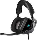 Corsair Void Elite RGB USB Gaming Headset (7.1 Surround Sound, iCUE...